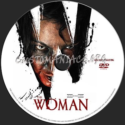 The Woman dvd label