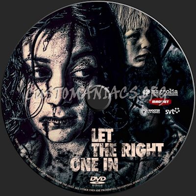 Let the Right One In dvd label
