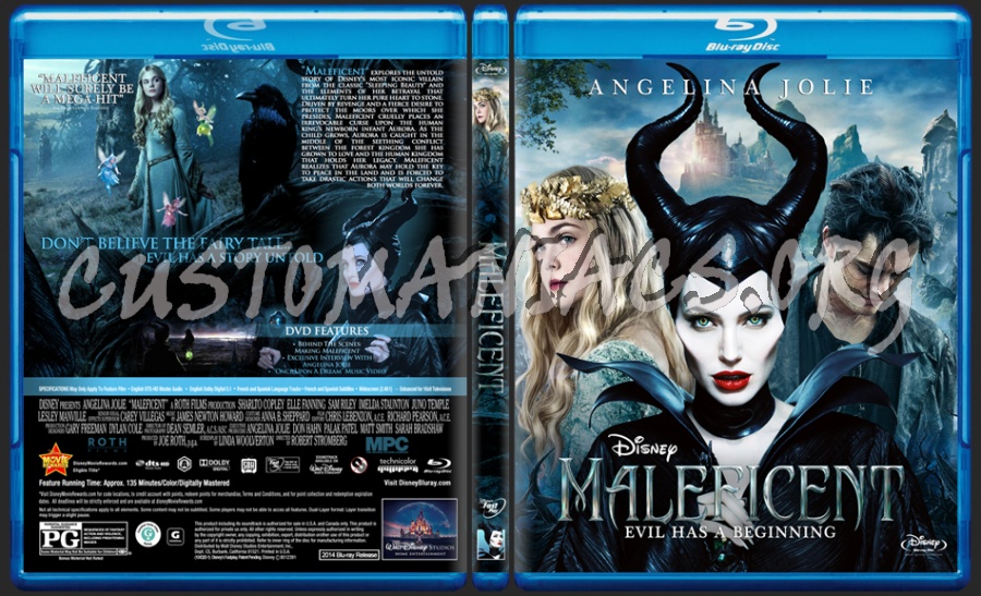 Maleficent dvd cover