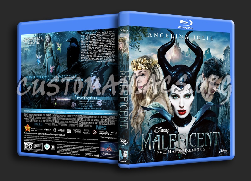 Maleficent dvd cover