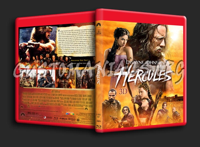 Hercules blu-ray cover