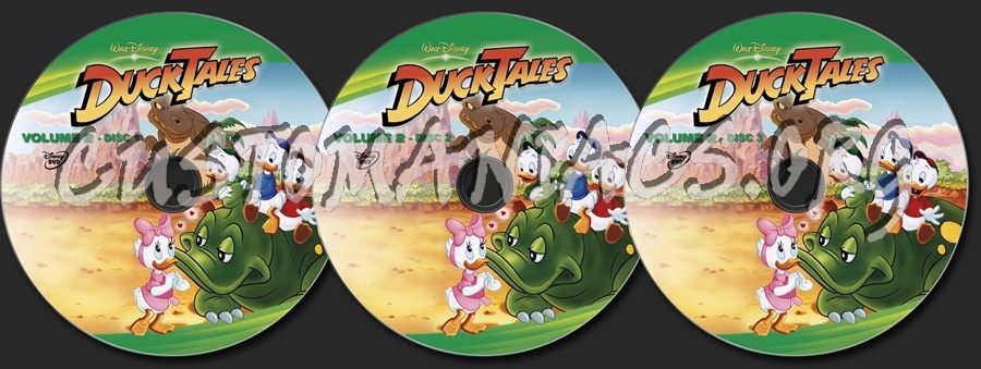 DuckTales Volume 2 dvd label