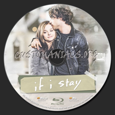 If I Stay blu-ray label