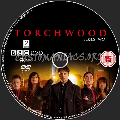 Torchwood Series 2 dvd label