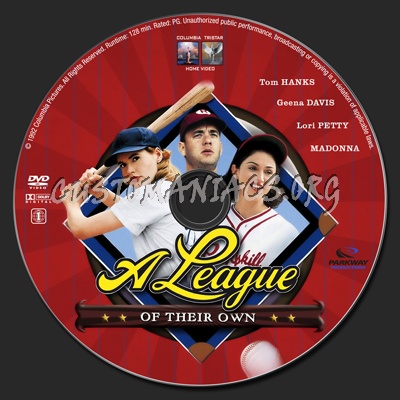 A League of Their Own dvd label