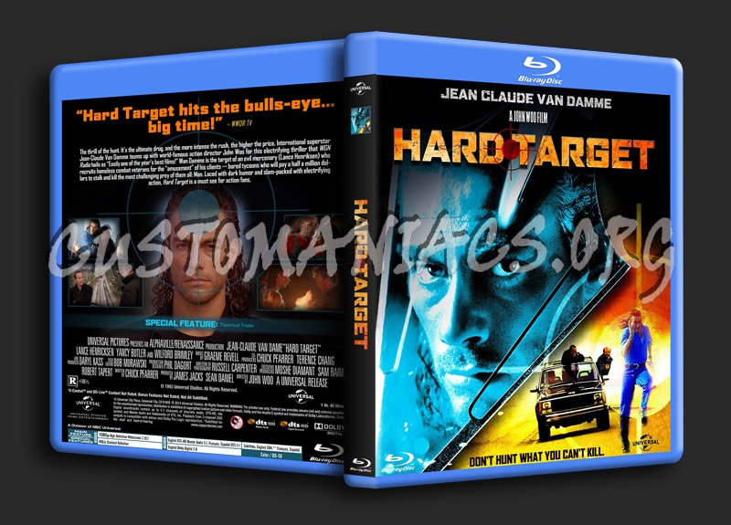 Hard Target dvd cover