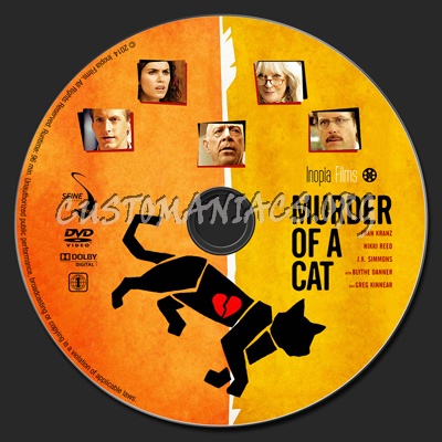 Murder of a Cat dvd label