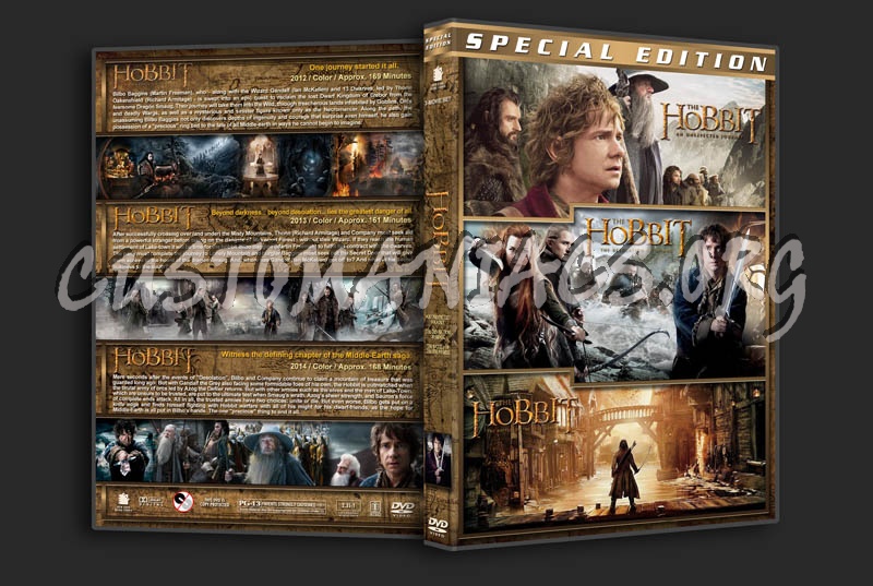 The Hobbit Trilogy dvd cover