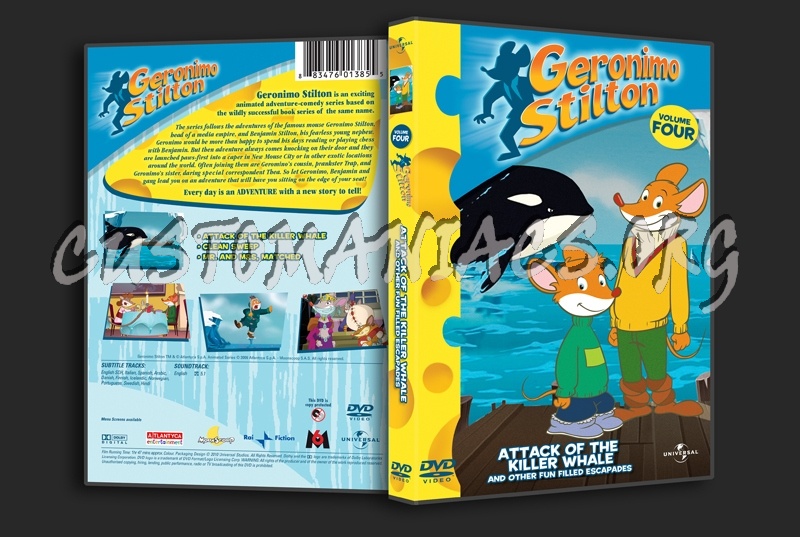 Geronimo Stilton Volume 4 dvd cover