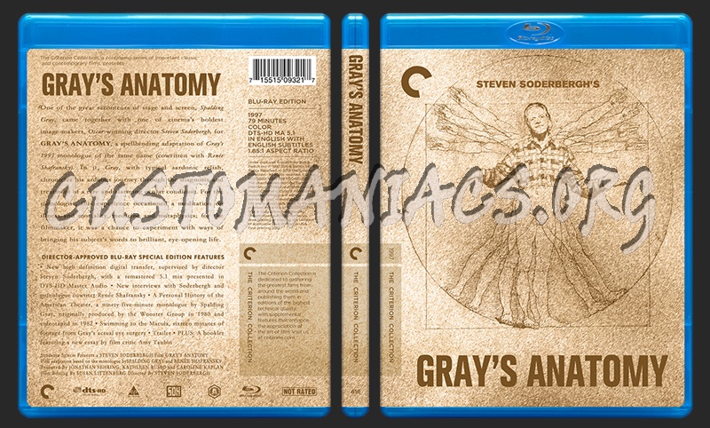 618 - Gray's Anatomy blu-ray cover