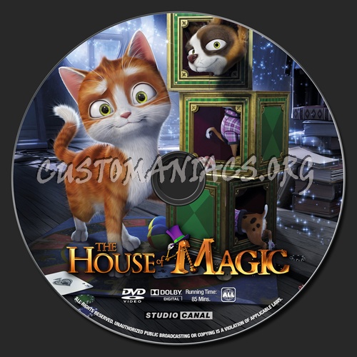 The House Of Magic dvd label