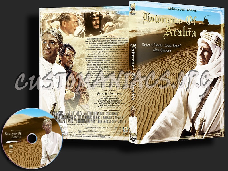 Lawrence Of Arabia dvd cover