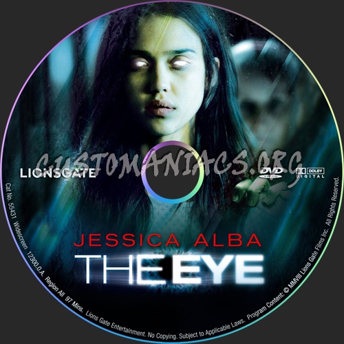 The Eye dvd label