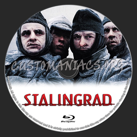 Stalingrad (1993) blu-ray label
