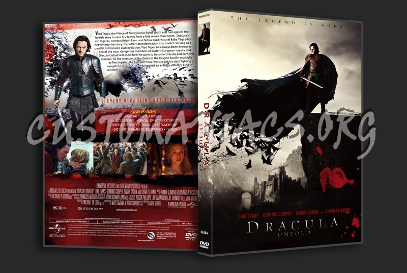 Dracula Untold dvd cover