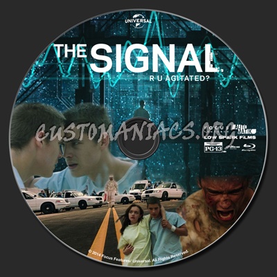 The Signal (2014) blu-ray label