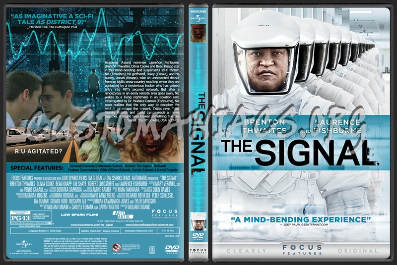 The Signal (2014) dvd cover