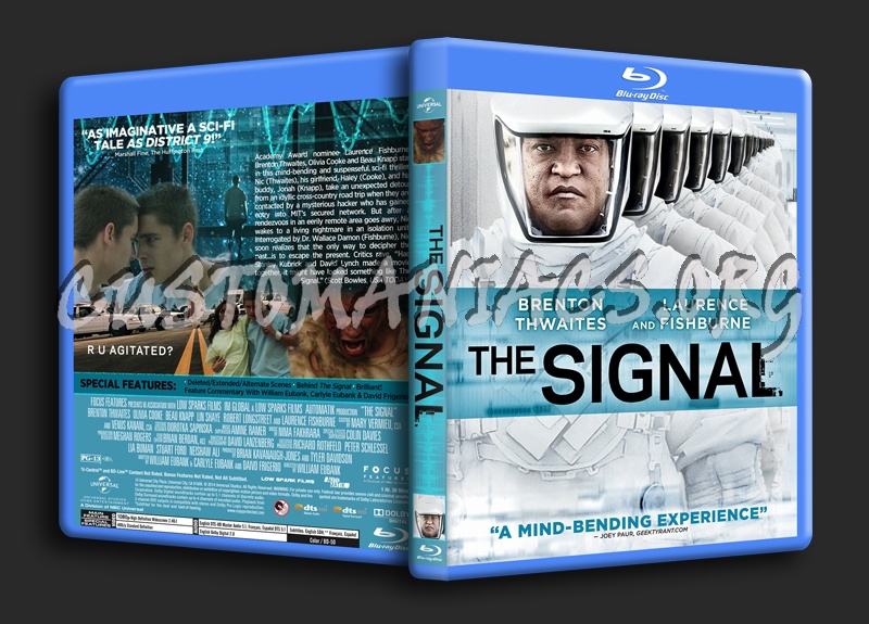 The Signal (2014) dvd cover