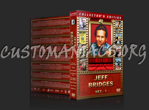 Jeff Bridges Collection - Set 1 dvd cover