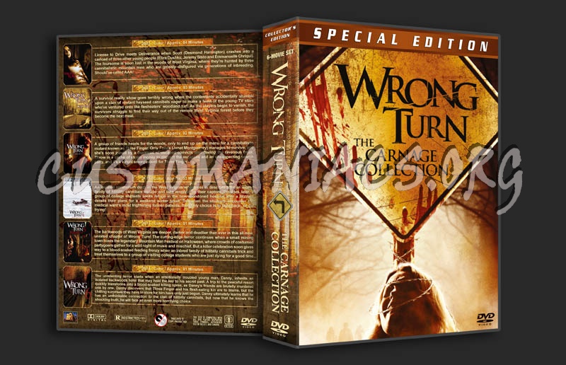 Wrong Turn: The Carnage Collection dvd cover