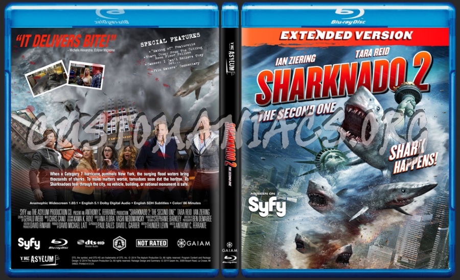 Dvd Covers And Labels By Customaniacs View Single Post Sharknado 2 The Second One
