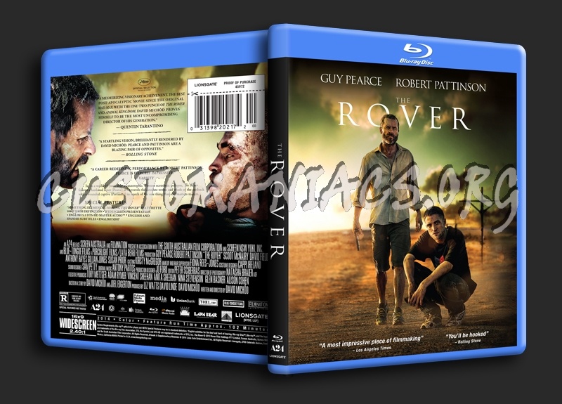 The Rover blu-ray cover