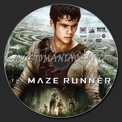 The Maze Runner dvd label