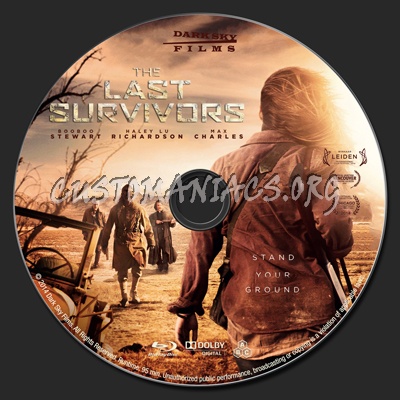 The Last Survivors blu-ray label