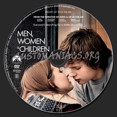 Men, Women & Children dvd label