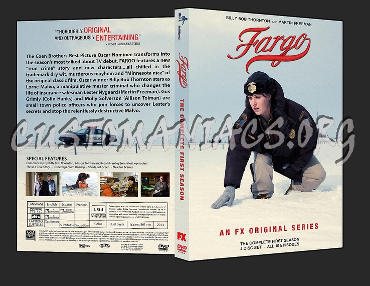 Fargo TV series - Season 1 dvd cover