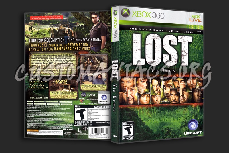 Lost Via Domus The Video Game dvd cover
