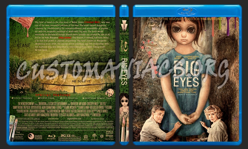 Big Eyes blu-ray cover