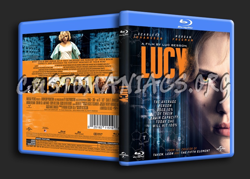 Lucy blu-ray cover