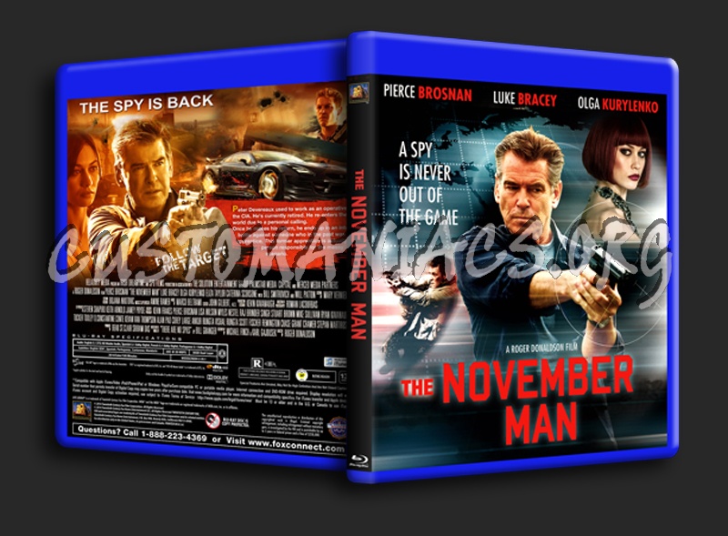 The November Man blu-ray cover