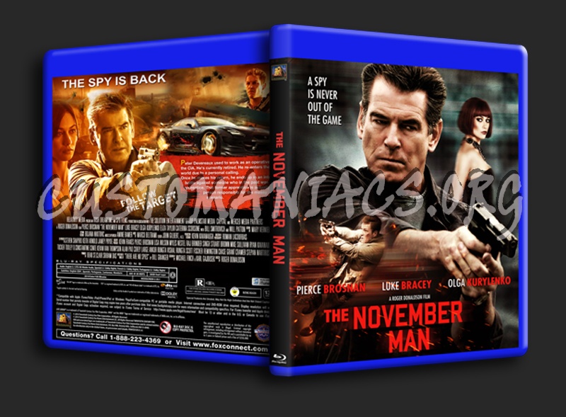 The November Man blu-ray cover