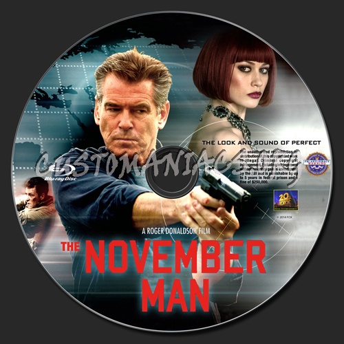 The November Man blu-ray label