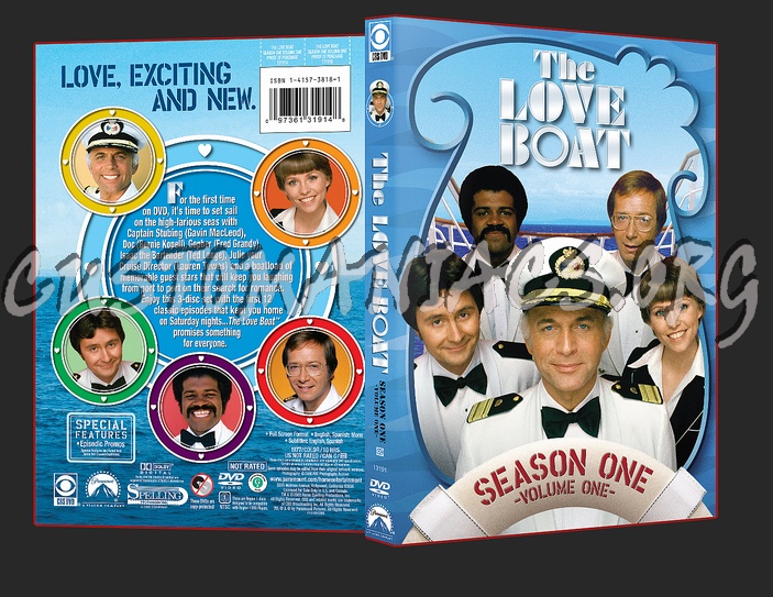 The Love Boat Season 1 Volume 1 dvd cover