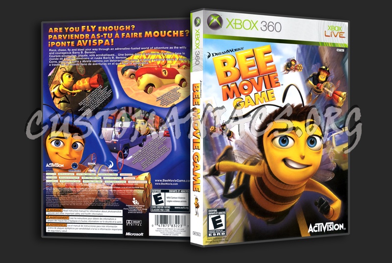 Bee Movie The Game dvd cover