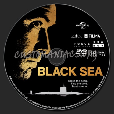 Black Sea dvd label