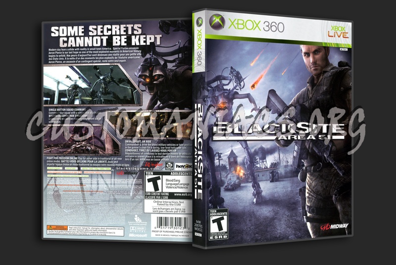 Blacksite Area 51 dvd cover