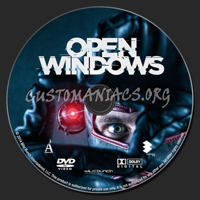 Open Windows dvd label