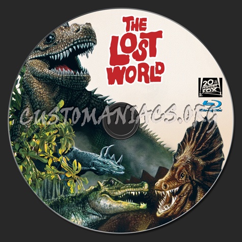 The Lost World (1960) blu-ray label