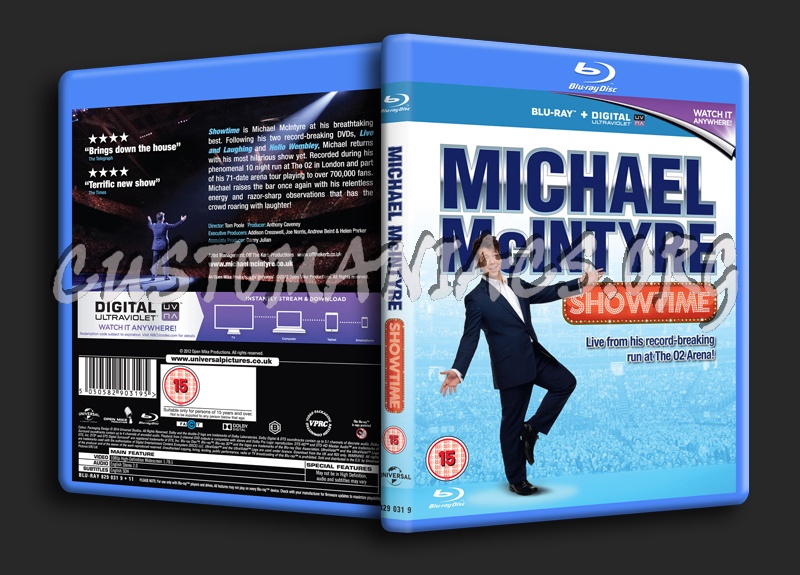 Michael McIntyre Showtime blu-ray cover