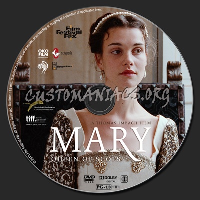 Mary Queen of Scots dvd label