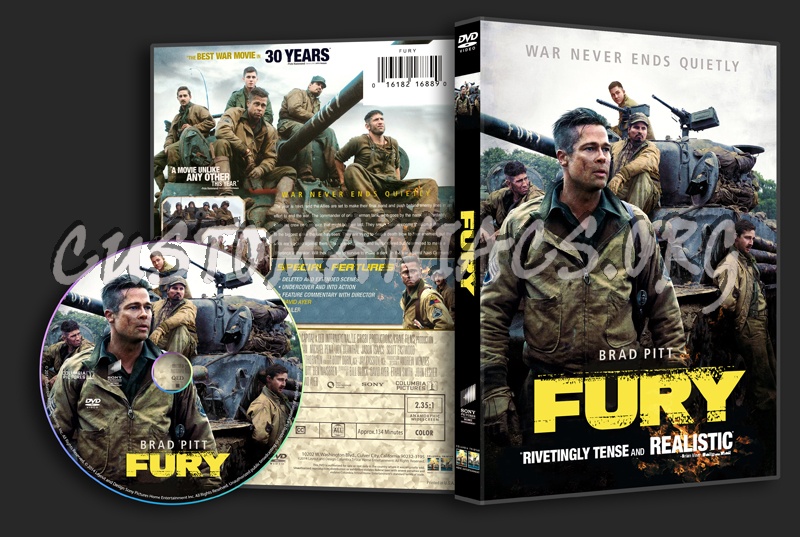 Fury dvd cover