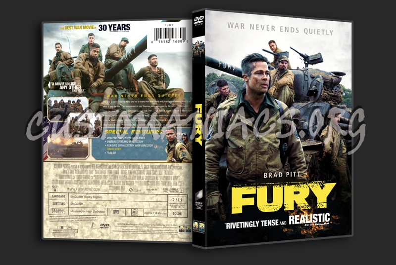 Fury dvd cover