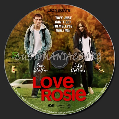 Love, Rosie dvd label