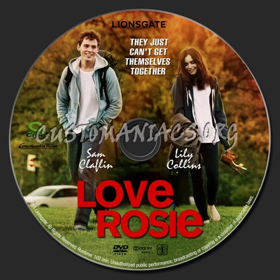 Love, Rosie dvd label