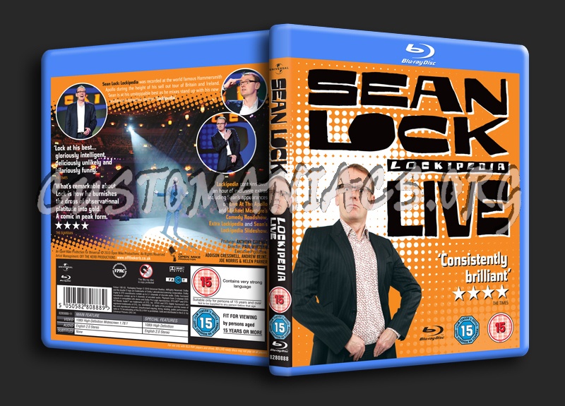 Sean Lock Lockipedia Live blu-ray cover