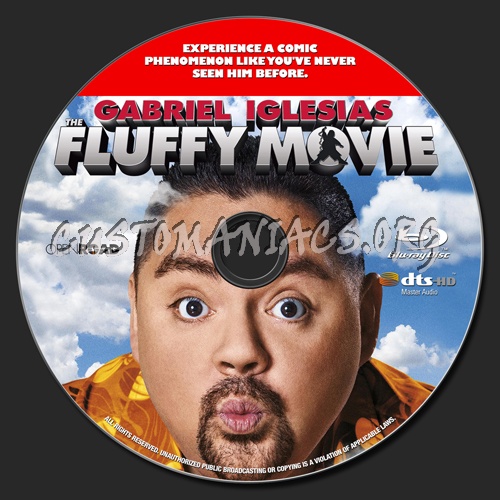 The Fluffy Movie: Unity Through Laughter blu-ray label